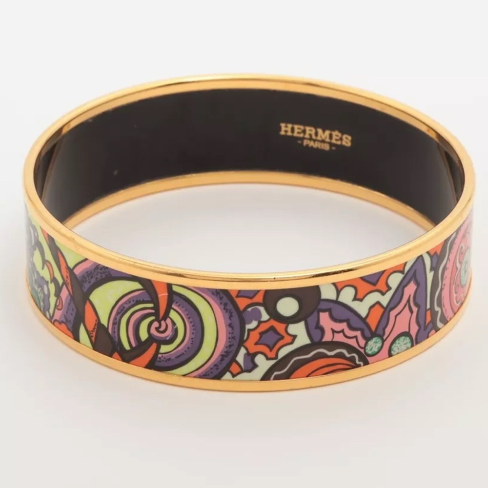 Hermes Enamel GM Bangle